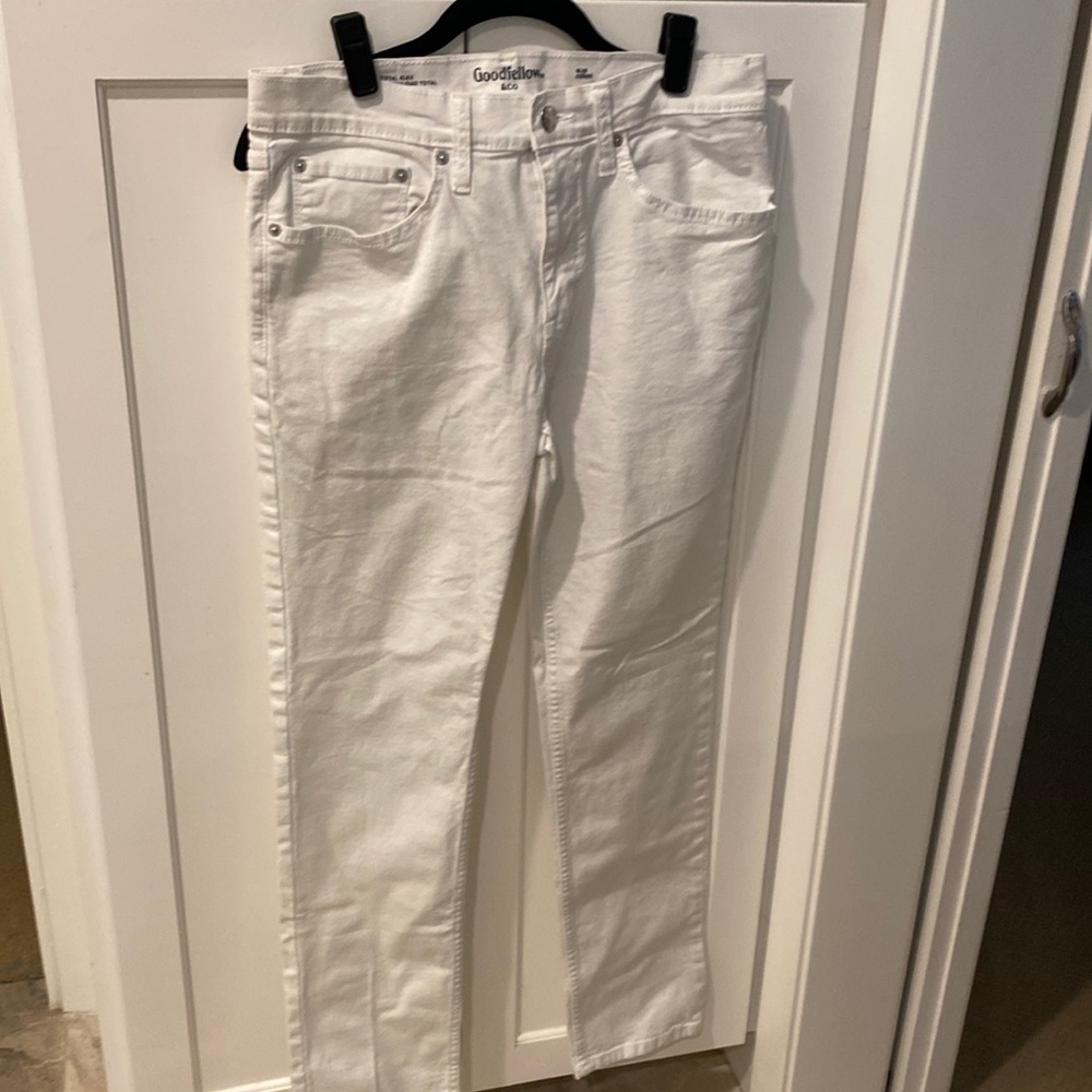 Good American Men’s White Jeans